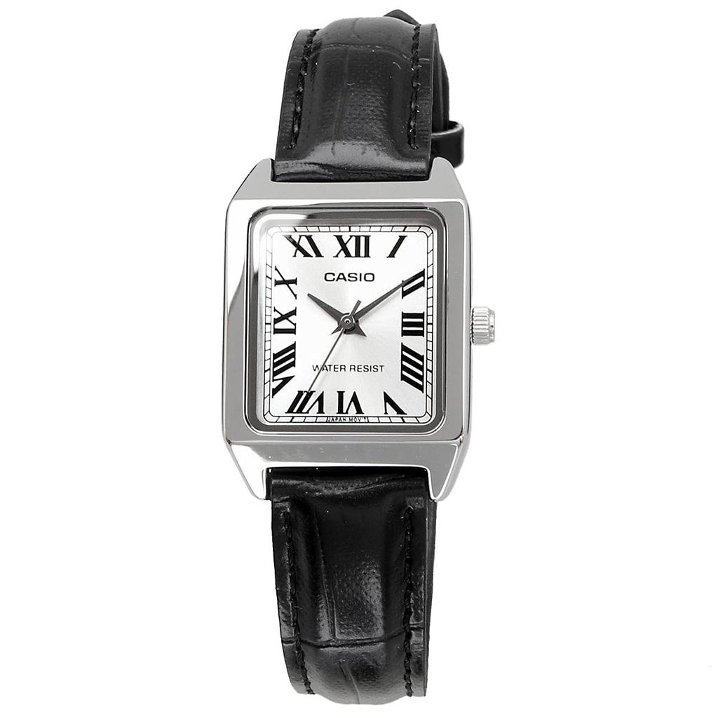 Casio Standard Quartz Watch Women's LTP-V007L-7B1 Silver/Black