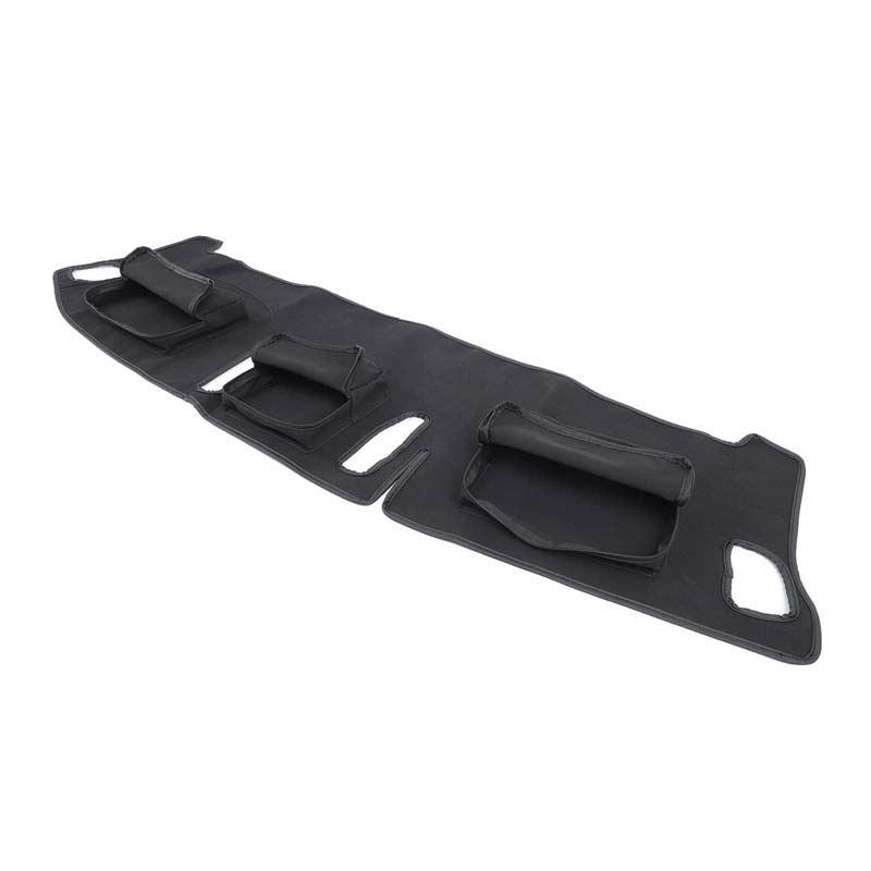 For Ford Ranger Wildtrak 2015- Car Dashboard Sunscreen Pad with Zipper Storage Bag Interior Car Accessories