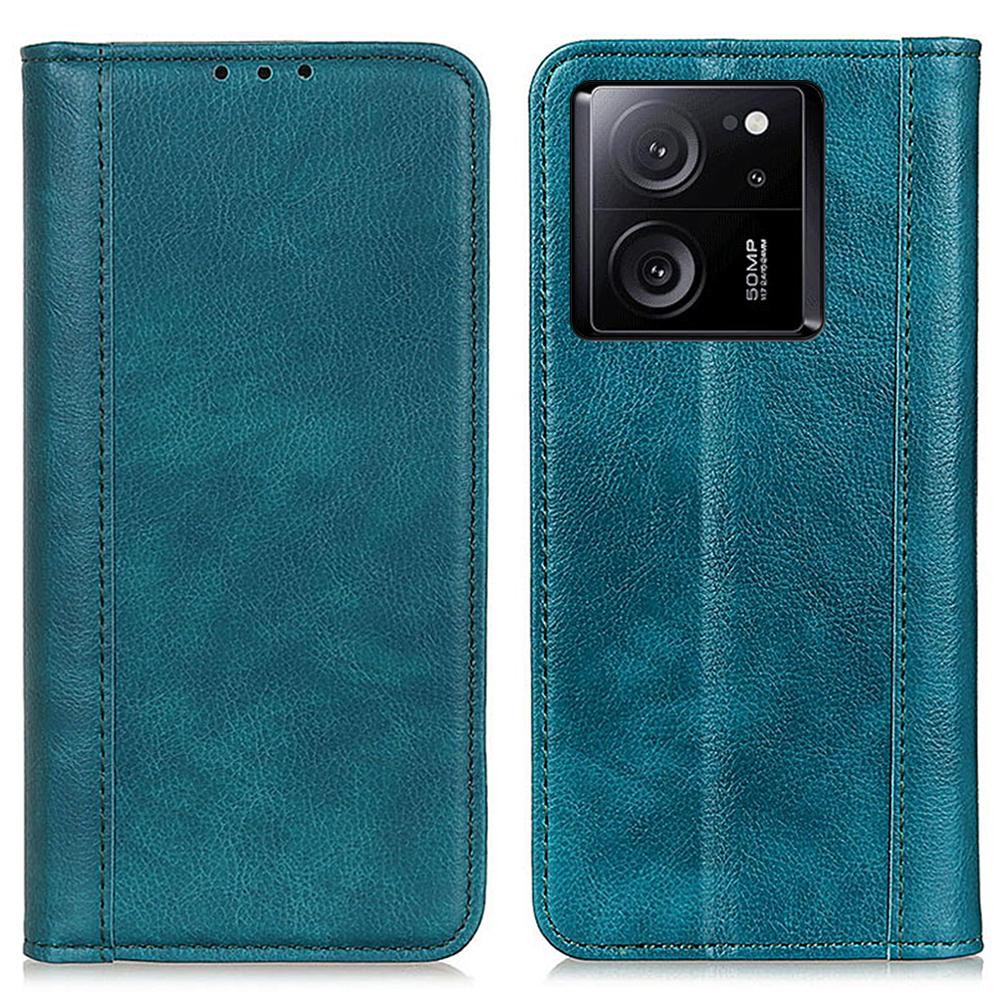 For Xiaomi 13T/13T Pro/Redmi K60 Ultra Case Wallet Split Leather Phone Cover Litchi Texture Stand Shell