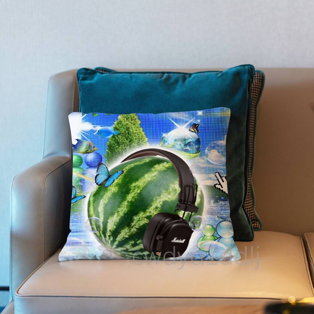 Frutiger Aero Aesthetic Core Pillowcases Cute Funny Pillow Case For Wedding Party Home Decor Comfy Pillow Cover