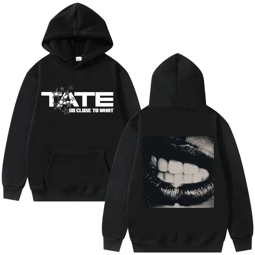 Tate McRae 2025 Konzert-Hoodie „Miss Possessive Tour 2025“ – Modischer Oversize-Fleece-Hoodie für Damen und Herren