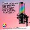 HYPERX QuadCast 2 S Condenser Microphone USB RGB Lighting Black for Telework Streamers Content Creators Gamers PC Mac 2-Year 9A273AA