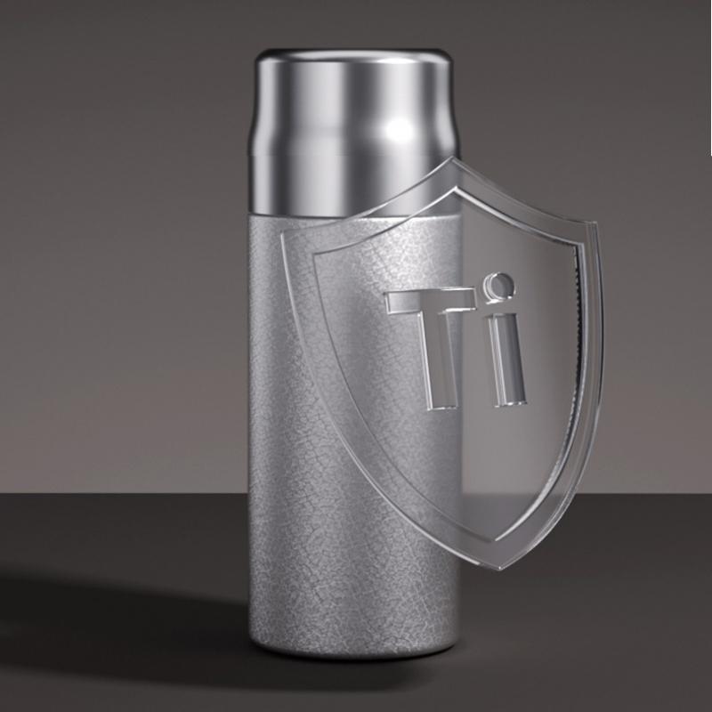 450ML Titanium Liner Vacuum Insulated Coffee Thermos Bottle With Hydrogen-rich Tea Infuser Thermos For Tea Thermal Travel Cup
