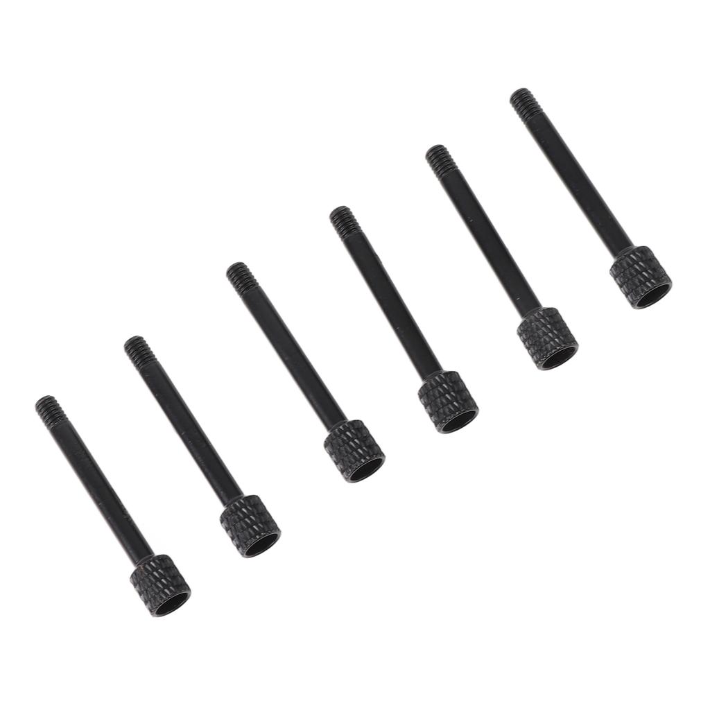 6 Stück E-Gitarrensaitenschraube Tremolo Brücke Sattelklemme Lock Saitenschraube Gitarrenteile Zubehör