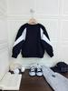 Boys' Trendy Korean Style Raglan Color Block Sweatshirt A-04