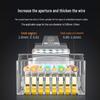 Ugreen Cat5e RJ45 Ethernet Connectors, 30U Gold-Plated (100-Pack)