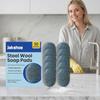 Steel Wool Soap Pads,Reusable Cuts Grease and Removes Rust- 10Pcs/Box