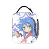 Anime Girls Lucky Star Insulated Lunch Bag Portable Izumi Konata Reusable Thermal Bag Lunch Box Tote Beach  Picnic Men Women