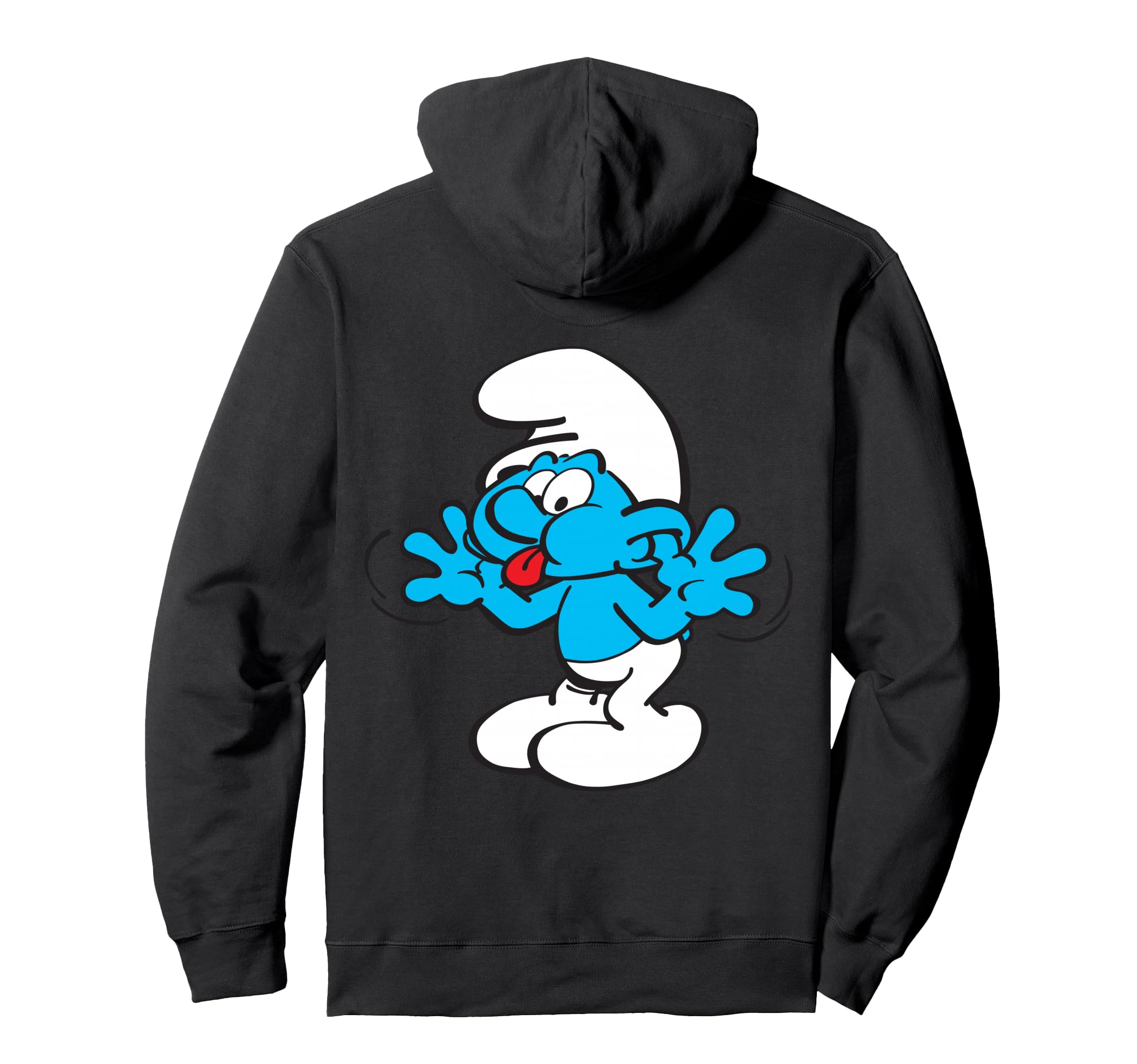 

Smurf Jokey Smurf Tongue Joyful Blue Comic Smurfette Hoodie