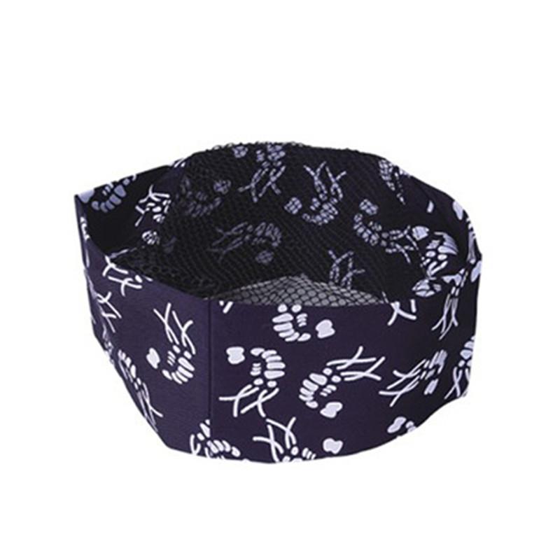 Japanese Style Sushi Hat Chef Hat Cuisine Sushi Working Hat Headscarf Sushi Clothing Hat Chef Headwrap Skull Caps for