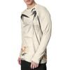Men's Fashion Printed Raglan Long Sleeve Sports Top