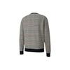 Puma Recheck Plaid Pullover Crew Neck Sweatshirt Men Tops Black 597897-01