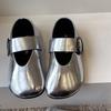 Mary Jane Children's Shoes Spring and Autumn Girls' Small Leather Shoes Soft Sole Princess Shoes Shallow Mouth Grandma Shoes