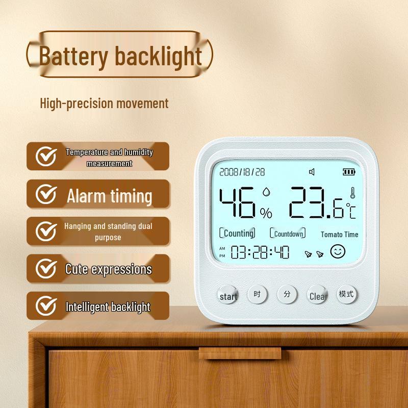 High-Precision Indoor Baby Room Wall-Mounted Thermometer & Hygrometer