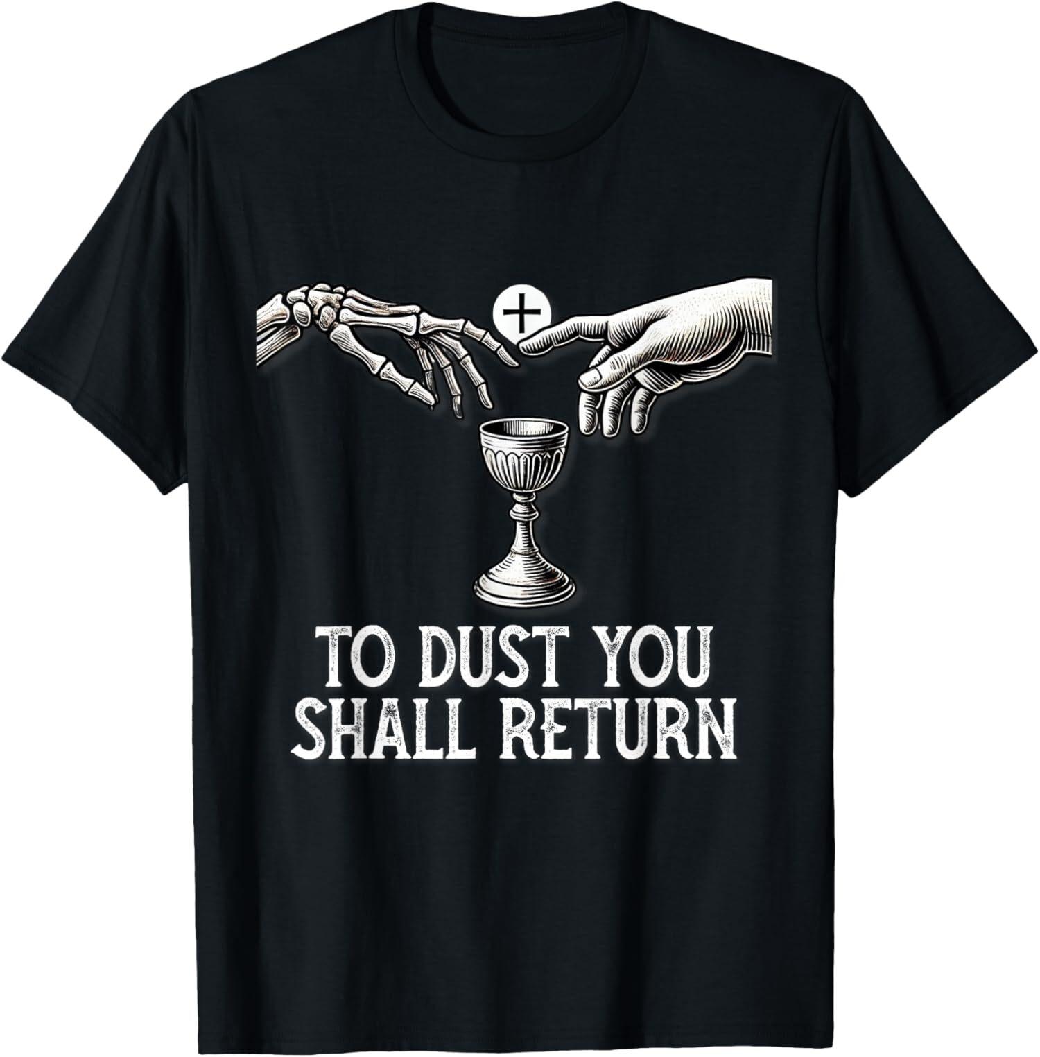 

NEW LIMITED Memento Mori Catholic Eucharist Traditional Latin Mass Skull T-Shirt Mens Womens Tees Top Tops Tee 3XL