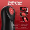 Multifunctional Male Masturbator Oral Sex Machine Awaken Penis Glans Massage Vibration Swirling Tighten Modes Orgasm Stimulator