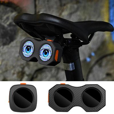 Electric Tricycle Motorcycle LED Rearview Mirror Modification Headlight Eye Winking Light Car Accessories Devil T5S5
