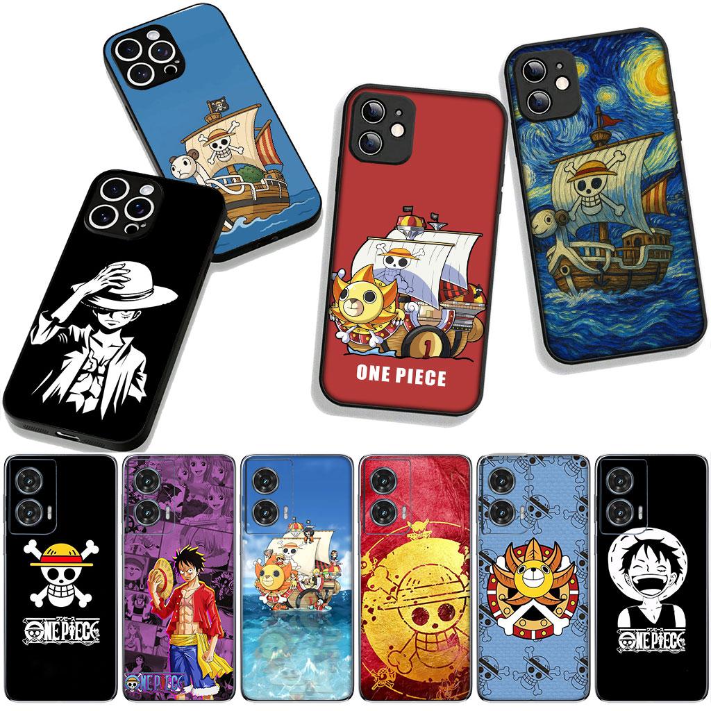 Cover for Apple iPhone 16 15 14 Plus 13 12 Mini 17 Pro Max + ProMax 16E Air Phone Case Going Merry  One Pieces Luffy