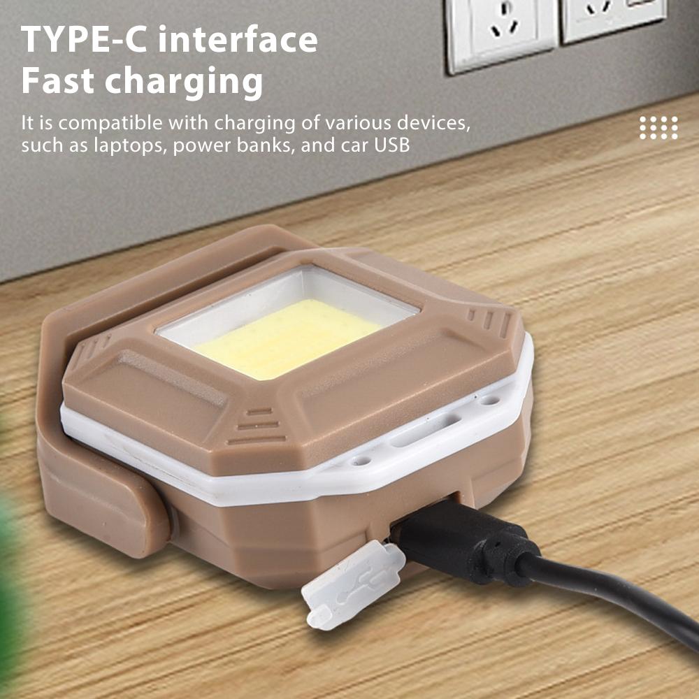 Rechargeable LED Work Light, Waterproof Inspection Lamp with Magnetic Base, for Car Repair, Emergency & Workshop Use