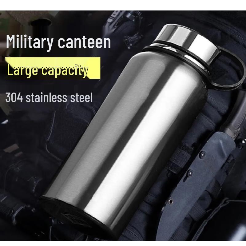 Изолированная военная питьевая бутылка Minnai из нержавеющей стали
