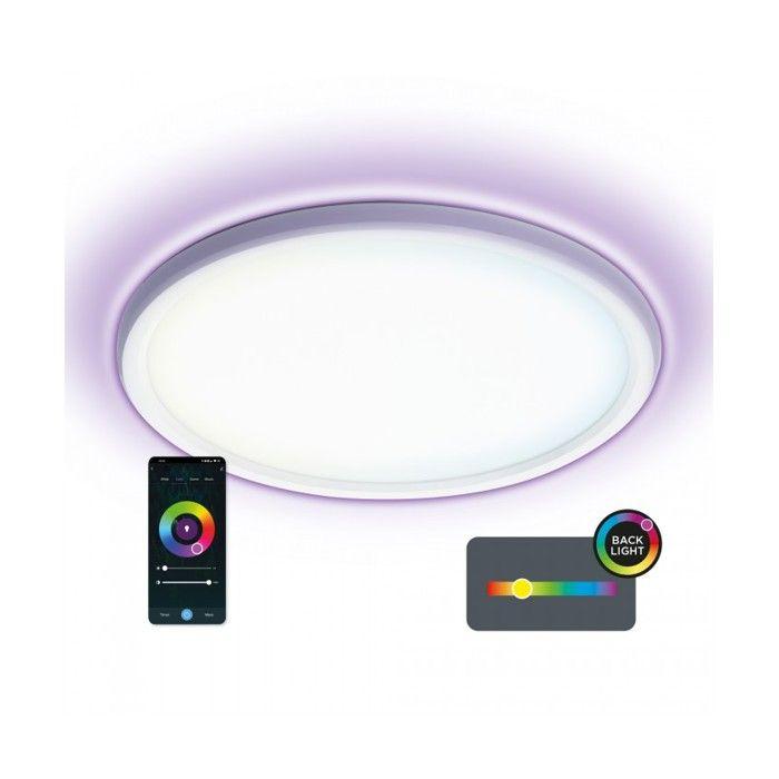 PLAFONNIER WIFI DUAL LED COULEURS KSIX