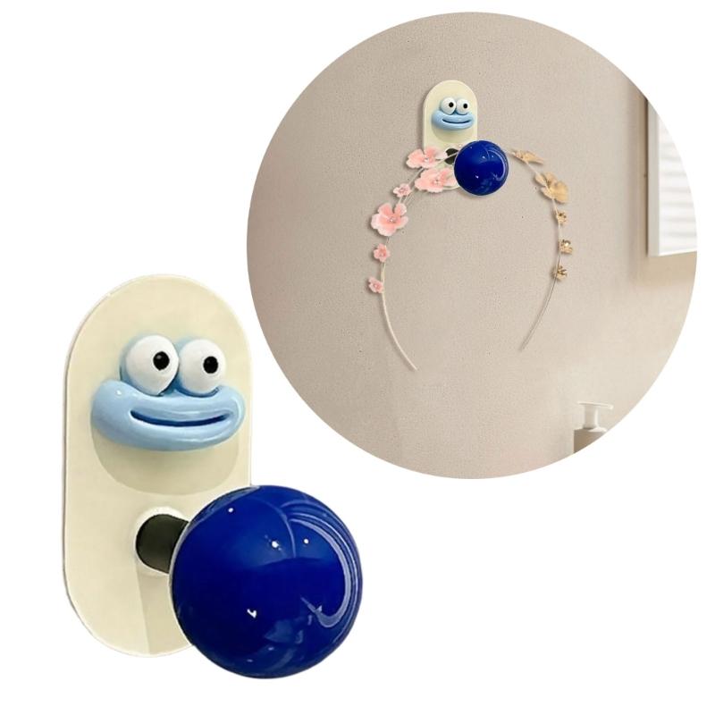 Space Saving Hair Accessory Holder Stylish Dopamine Hook for Hairband and Scrunchie Women Hair Tie Storage Rack