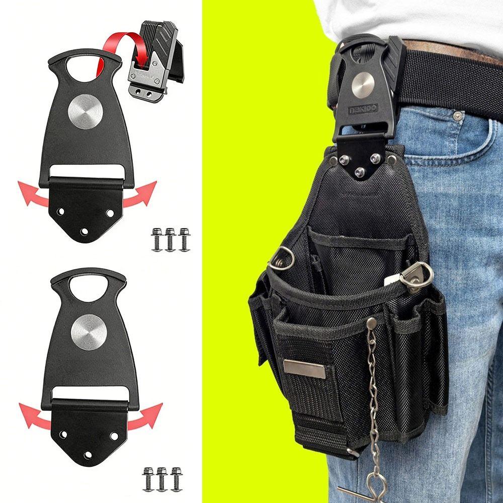 Rotary Tool Belt Buckle Conversion Kit Multifunctional Electrician Bag Universal Accessories Quick Release Clip Belt Bag Buckle