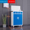 Sigal Blue Two-Drawer Rolling Tool Cart CN Plug (adapter Included)