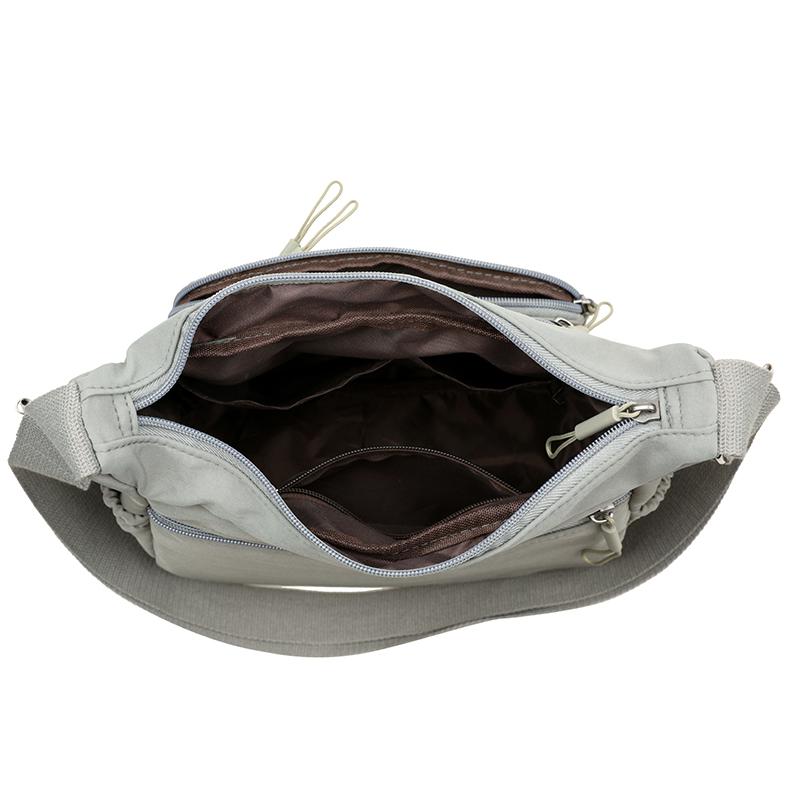 Multi-functional Travel Crossbody Bag Multi-layer Mother Bag Women's Commuter Shoulder Bag