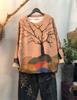 Autumn New Mink Fleece Sweater Loose Outer with Crew Neck Long-sleeved Sweater