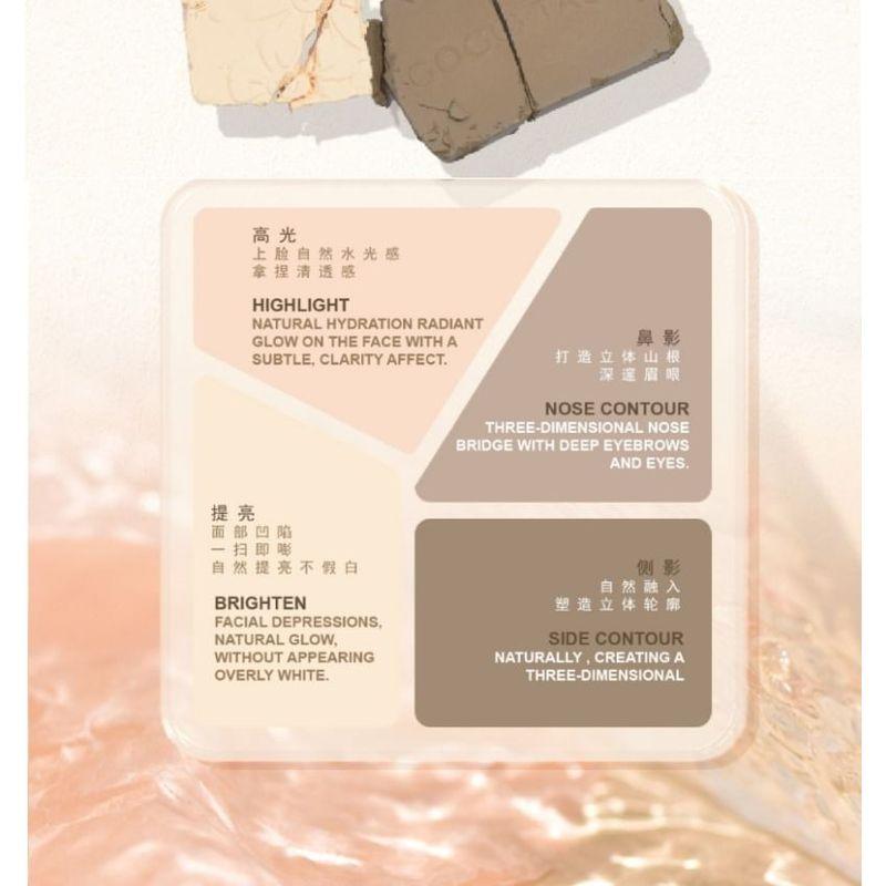 GOGO TALES - Highlight Contouring Palette - 3 Colors