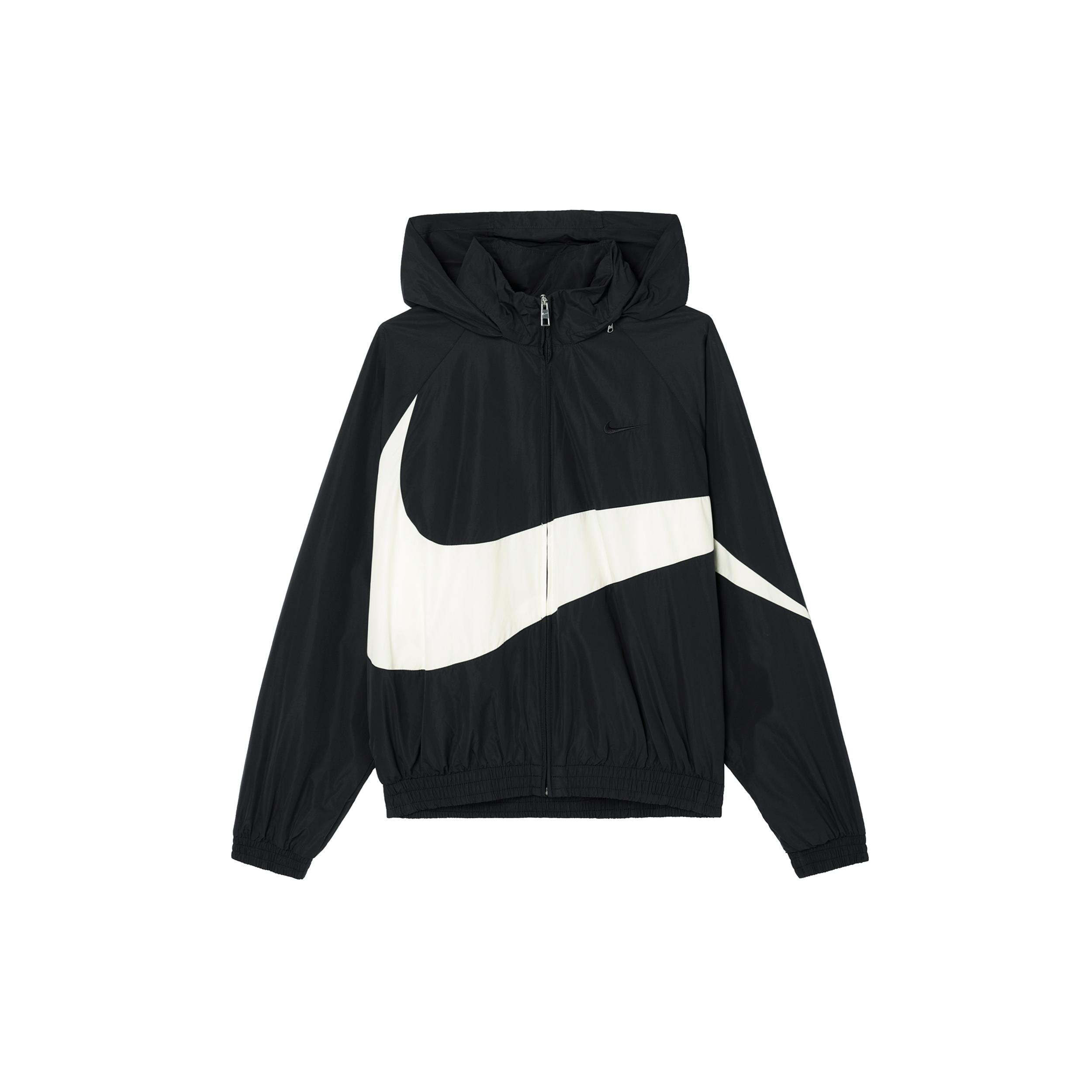 

Новая мужская тканая куртка Nike Swoosh Черная FB7878-010 S