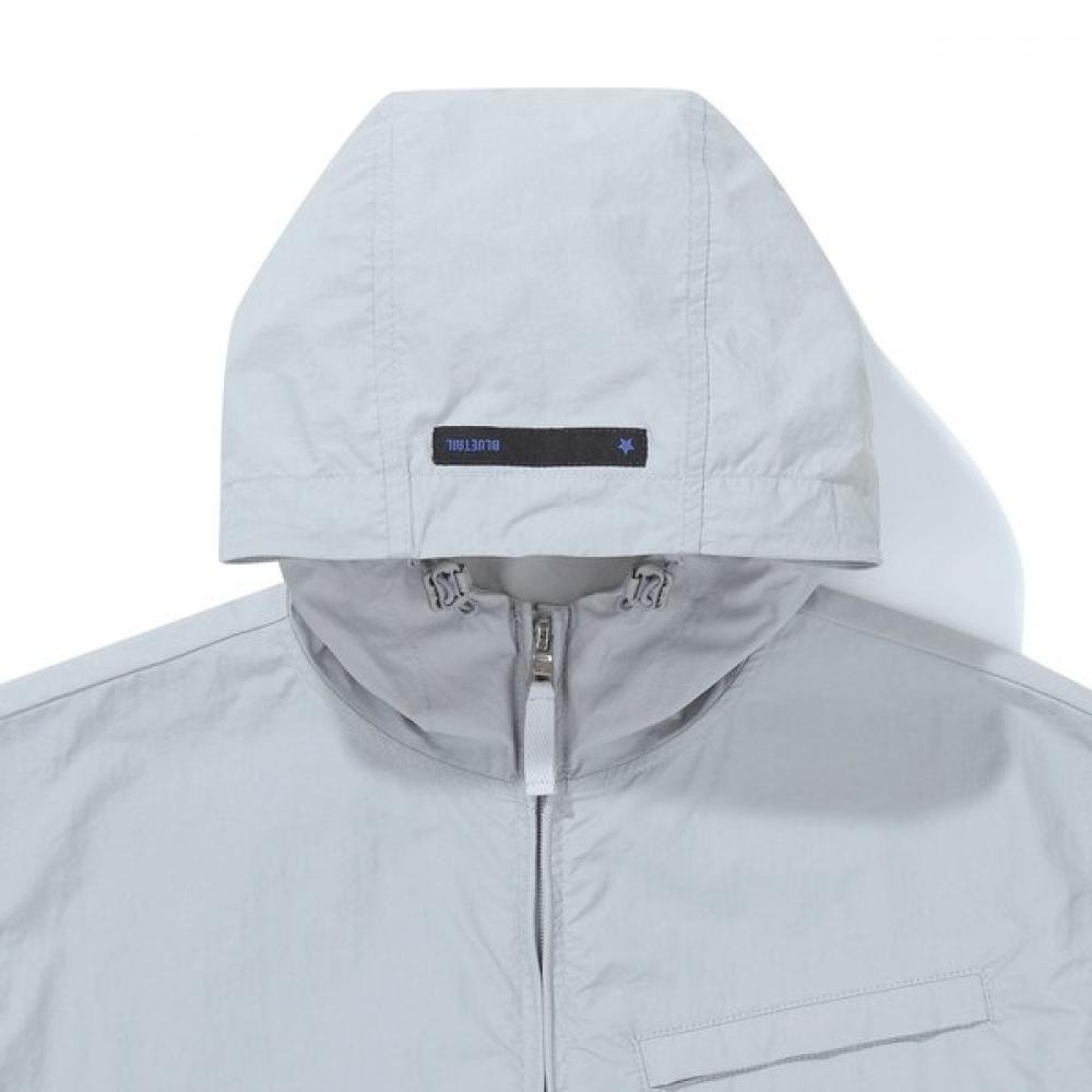 Bluetail Light Gray Hood Jumper Aaa3jp02lg