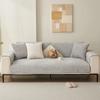 Winter Plush Sofa Cushion Thicken Anti-slip Sofa Cover Towel Warm L Shaped Universal Sofa Slipcovers for Living Room Decoration