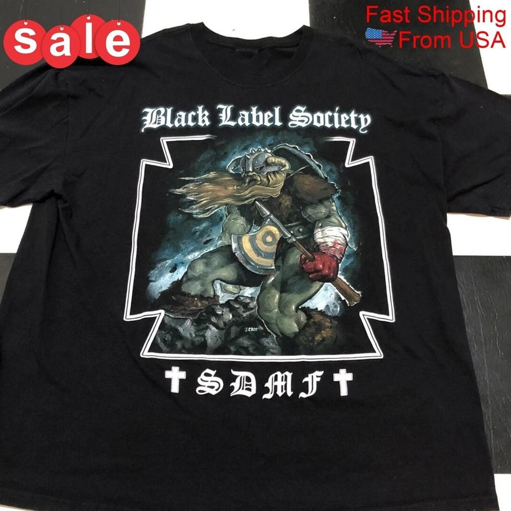 

Новый дизайн Black Label Society Подарок для фанатов Унисекс S-5XL Футболка 1LU588 Унисекс футболка L