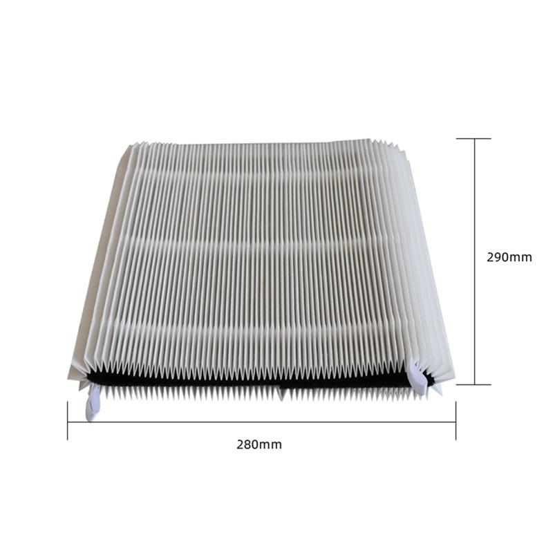 3 ks HEPA filtru pro Blueair Blue Pure 411 411+ & MINI Skládací čistička vzduchu Filtr Aktivní uhlí Kompozitní díly