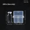 2-Slot Microtube Vial Peptide Freezer Storage Case Compact Portable for Fridge Lab Travel Peptide Sample Carry
