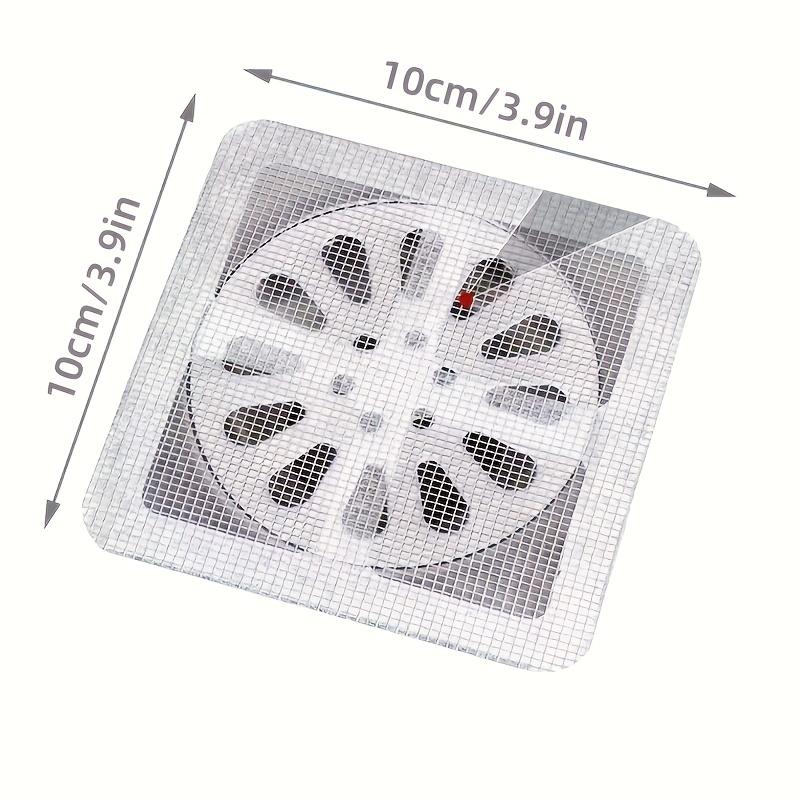 10Pcs Disposable Shower Drain Hair Catcher Mesh Shower Drain Covers Floor Sink Strainer Filter Hair Stopper For Bathroom Kitchen