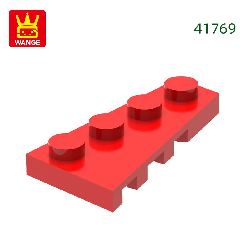 Non-Toxic 121Pcs/Lot 41769 2X4 Right Wedge-Shaped Building Block Moc Parts Compatible With Bricks Diy Children Toy Assembly Gift Box