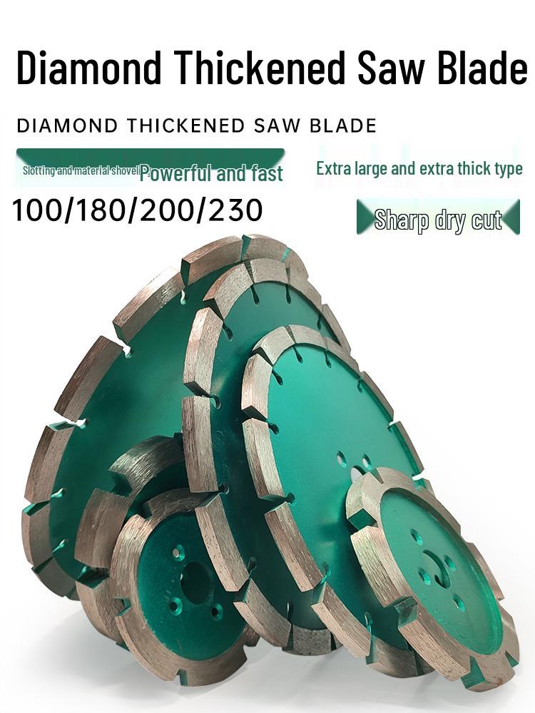 Diamond Thickened 180 Angle Grinder Cutting Disc, 230 Anti-Slip Cement Floor Grooving Blade
