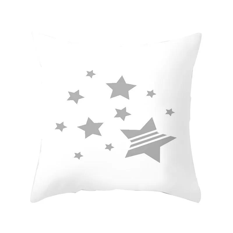 

Простая и освежающая наволочка с изображением животных, подходящая для дома, новая детская квадратная мультяшная наволочка 40x40cm