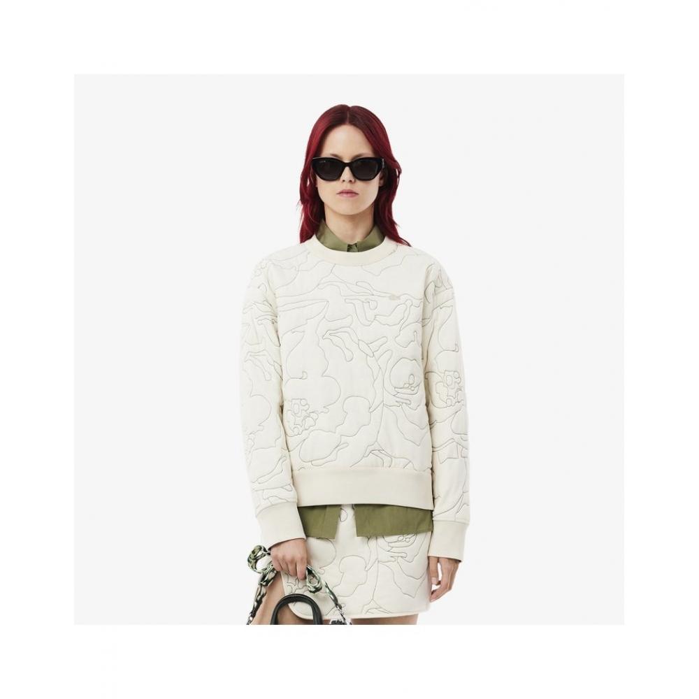 

Lacoste Женская двусторонняя толстовка с цветочным узором Sf2686 54n Id8 036