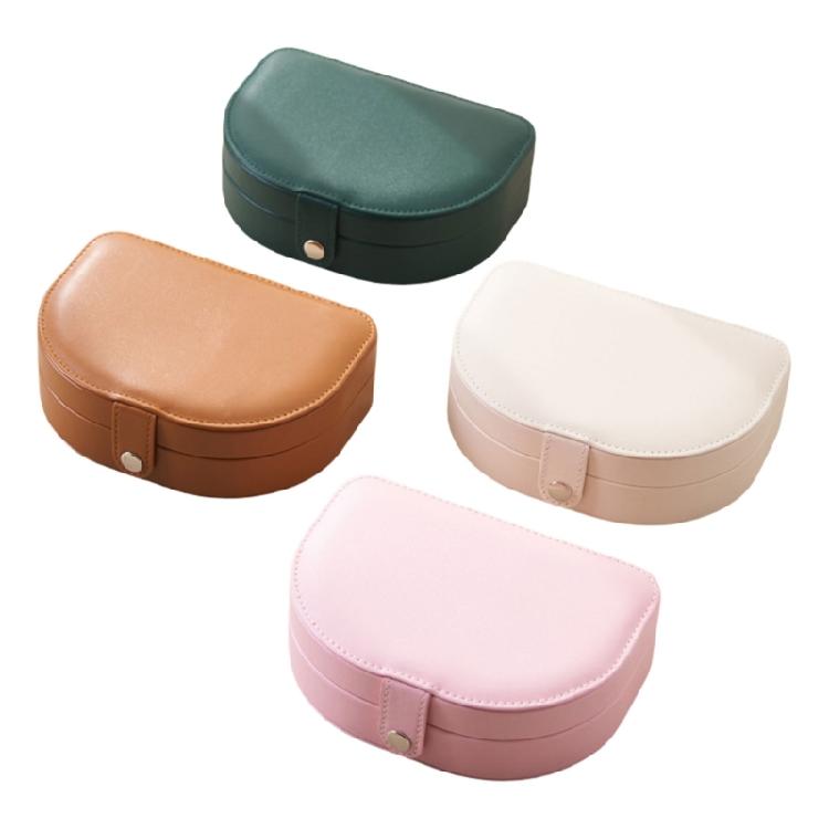 Practical Sturdy Leather Jewelry Container Drawers Home Accessory Portable Decoration for Collectors and Enthusiasts