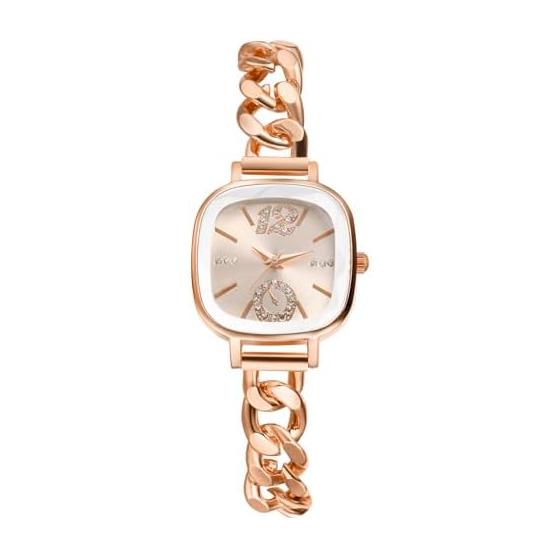 Women s Watch, Simple and Stylish: Analog Display, Stainless Steel Strap, Waterproof, Quartz, Rose Gold, Leisure, Business, Fashion, Accessories -