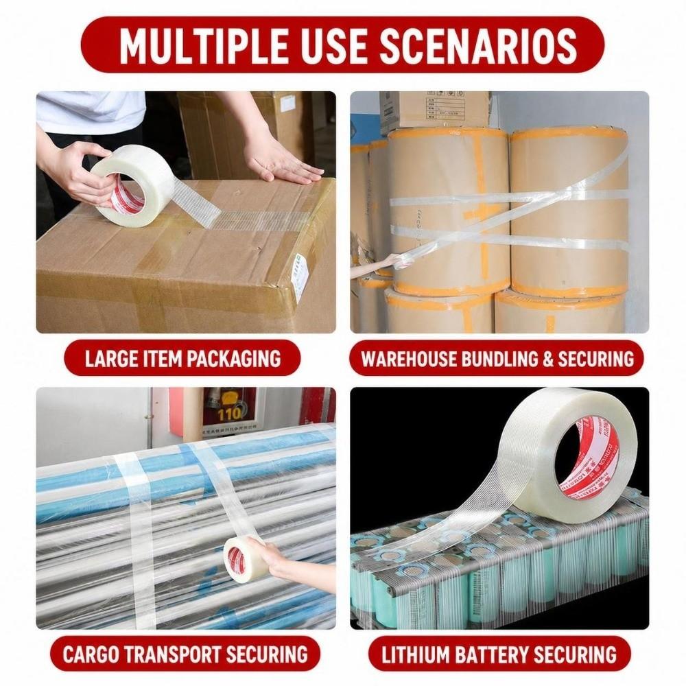 Strong Adhesive Insulation Tape High Temperature Resistance Adhesive Tape Fiberglass Tape