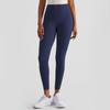 Calça de Yoga Feminina de Malha de Seda de Cintura Alta - Primavera/Verão, Levanta Bumbum, Secagem Rápida, Absorção de Suor, Calça de Corrida.