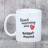 Basset Hound - Cup with a Dog, Personalized Cup with a Print, a Classic Gift for Everyone from the Art-Dog Brand