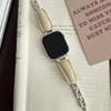 Watch Band For Apple Watch Series 10 Ultra 9 8 7 SE 6 5 4 3 2 1 46mm 49mm 45mm 44mm 42mm D-Shaped Buckle Leather Strap