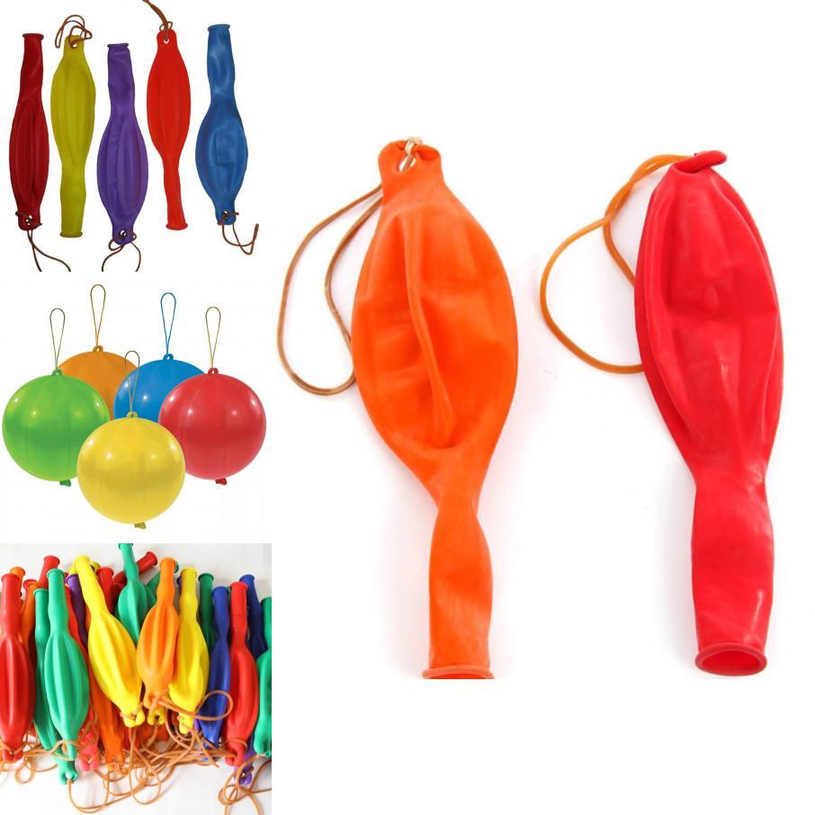 Latex Bubble Ball Set For Kids With Elastic Ribbons And Multicolor Design For Playground And Party Fun