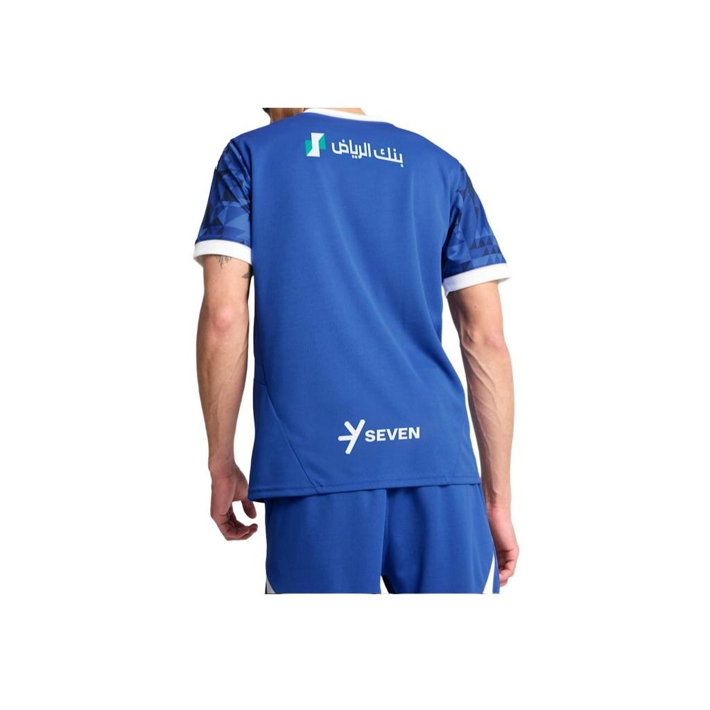 Puma Drycell Al Hilal Saudi F.C. Koszulka Domowa Replika 24/25 Męska koszulka Granatowo-Biała 778881-01